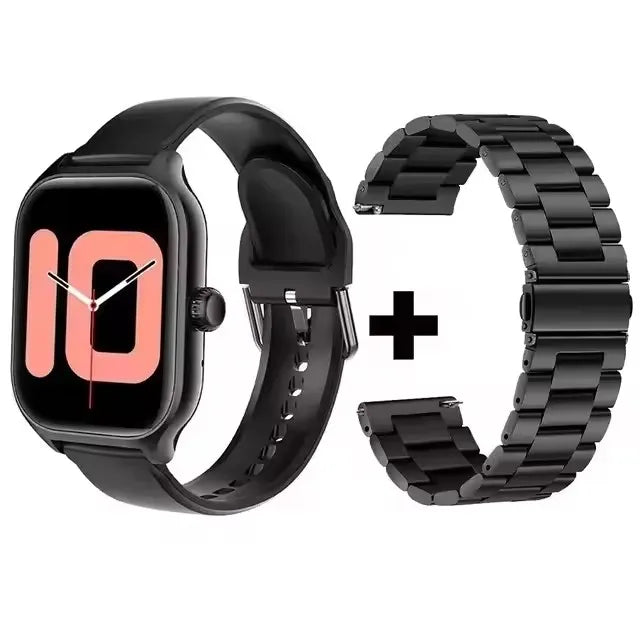 Smart Watch For Android IOS 1.83inch HD Display Bluetooth, Appel, Message, Alerte, Music, Sports, Multiple Mode Smartwatch Ht30