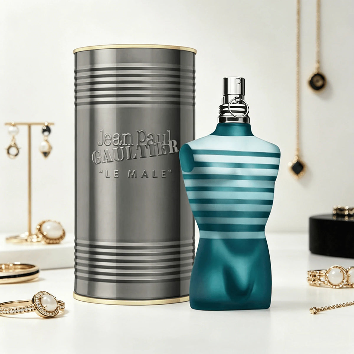 Jean Paul Gaultier Le Male Eau De Toilette Homme 125ML With Original Longue Tenue