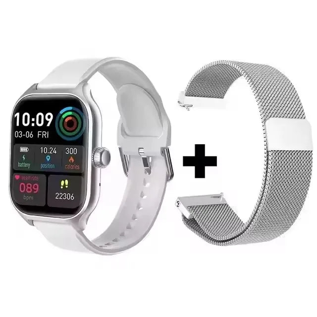 Smart Watch For Android IOS 1.83inch HD Display Bluetooth, Appel, Message, Alerte, Music, Sports, Multiple Mode Smartwatch Ht30