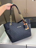 Brand new Michael Kors Jet Set classic high-quality travel chic printed women's tote bag