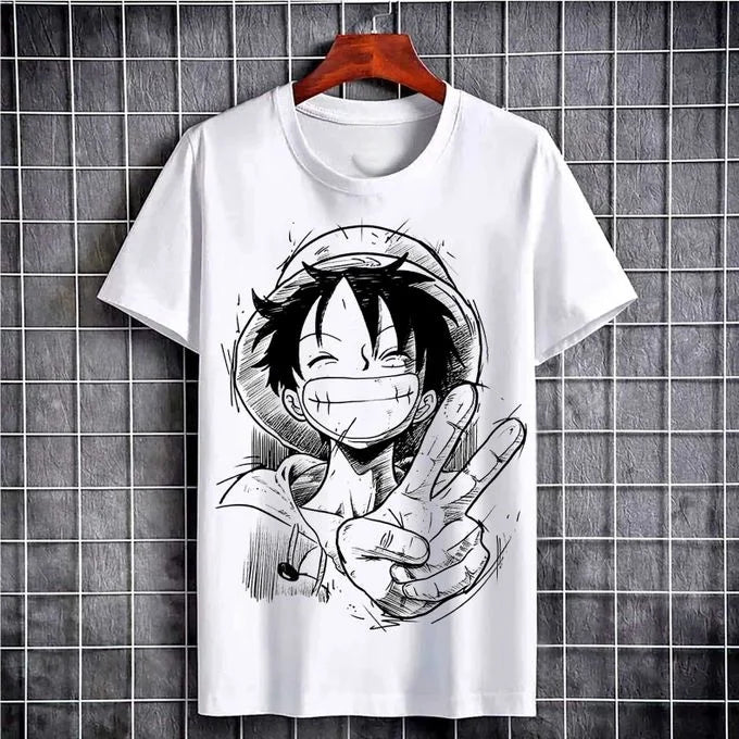 One Piece 2026 T-shirt pour homme 100% Cotton