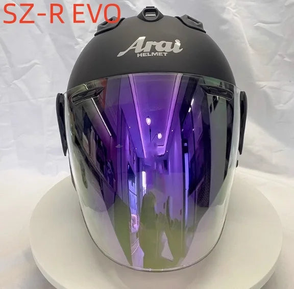 Casque Arai Open Face Helmet SZ-R EVO Motorcycle Helmet Matte Black Summer Jet Scooter Motobike Half Helmets Cascos Para Moto