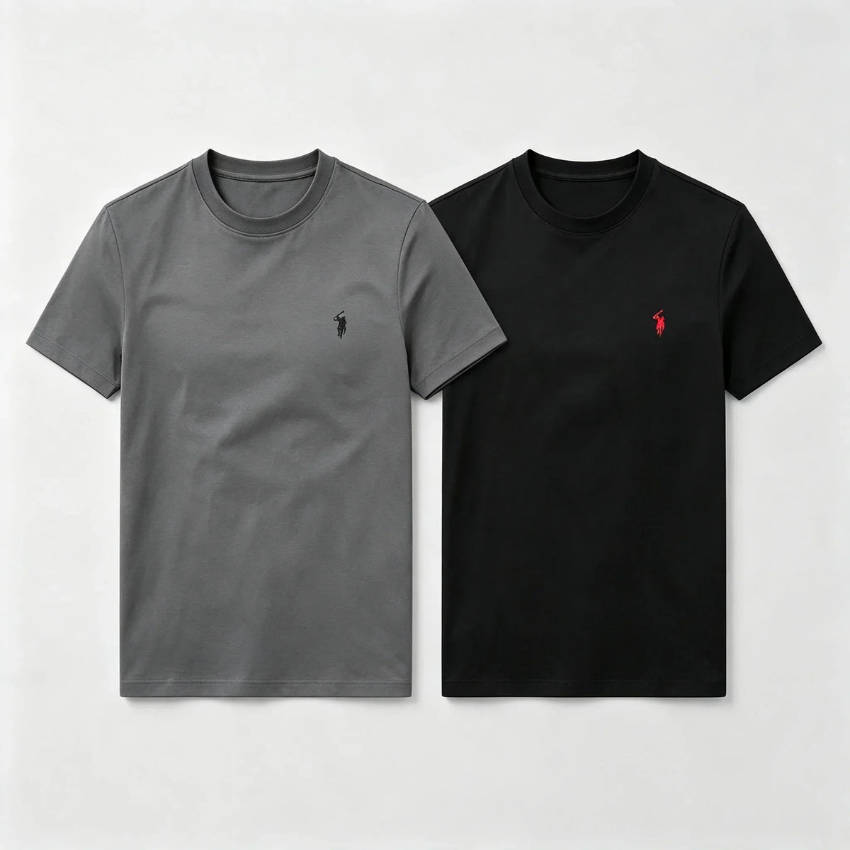 Ralph Lauren T-shirt 100% Pure Cotto, 2 Pieces