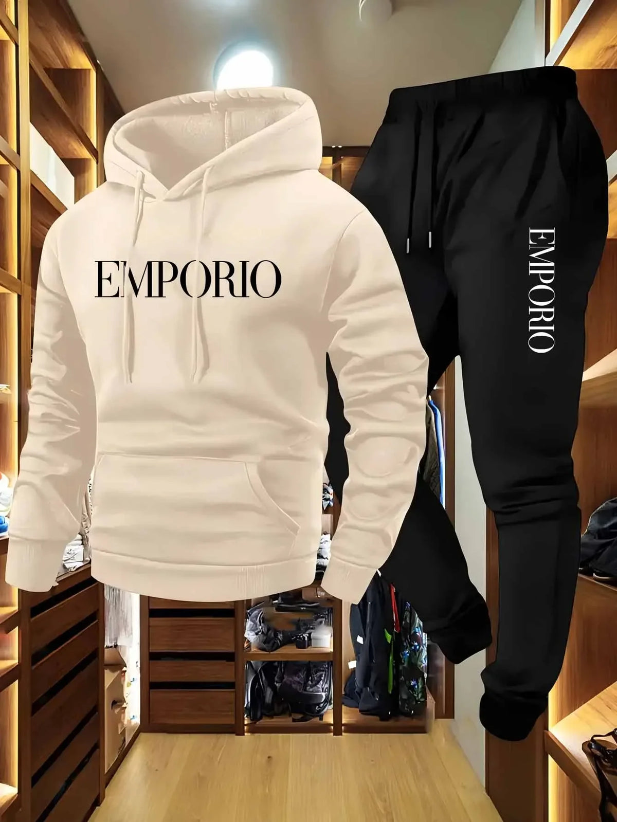 2025 EMPORIO Pull à capuche+pantalon jogging