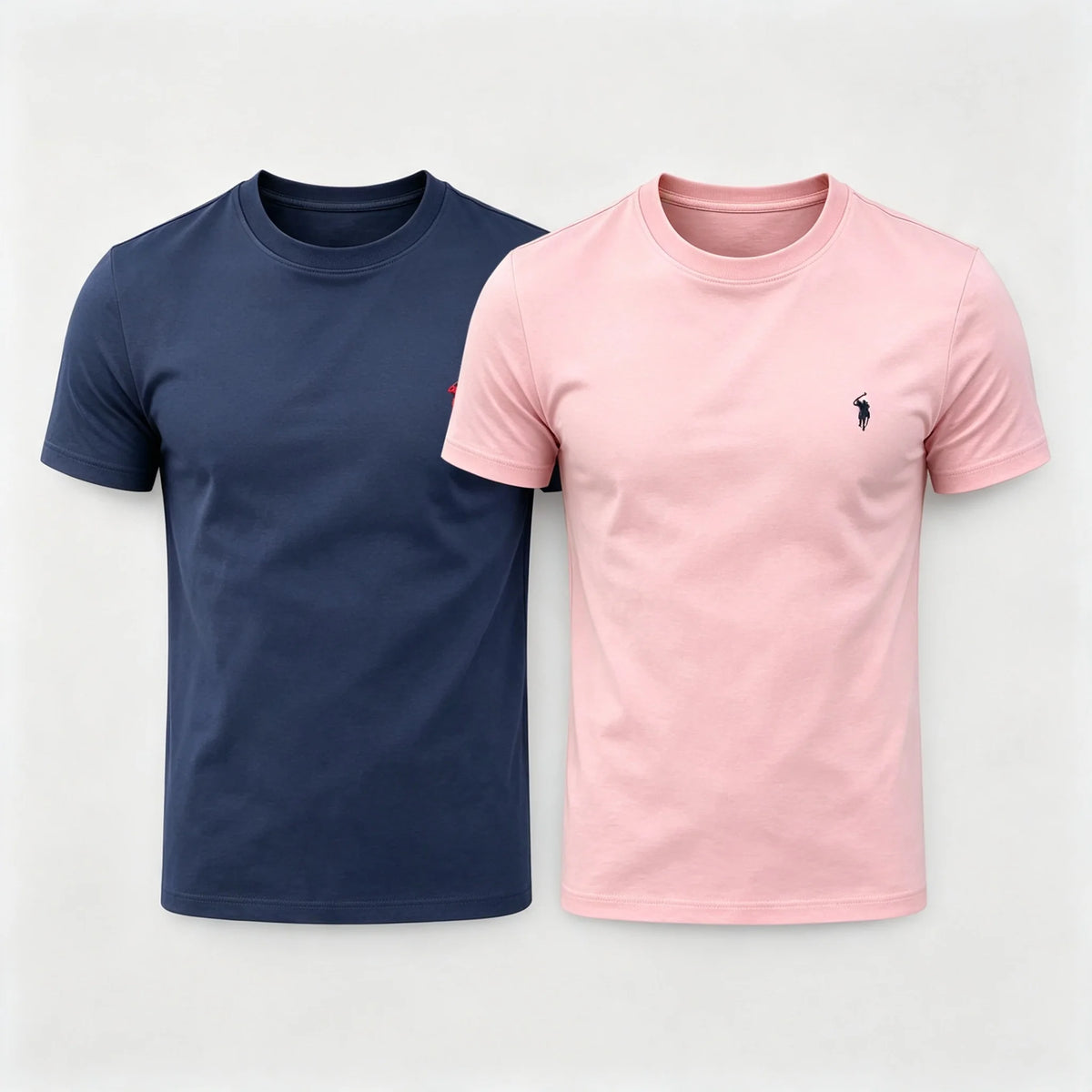 Ralph Lauren T-shirt 100% Pure Cotto, 2 Pieces